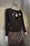Love Moschino Long Sleeve T-shirt “Eyes”