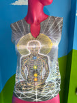 Vintage Crystal Tara Alex Grey Tank Top