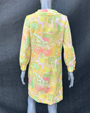 Vibrant ‘60s Dress