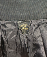 70s Gucci leather horsebit pants
