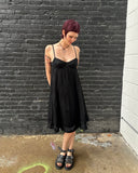 Derek Lam Black Linen Dress