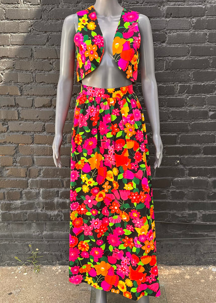 ‘70s Floral Set