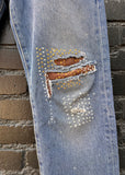 Hand stitched Levi’s