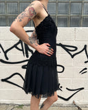 80s-90s Beaded Jessica McClintock Dress