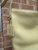 Vintage Coach Sonoma Bucket Bag Sage Green
