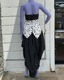Vintage Gunne Sax Polka Dot Cocktail Dress