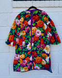 Quilted Floral Coat