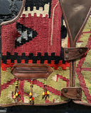 Vintage Late 80s E M May Tapestry Vest