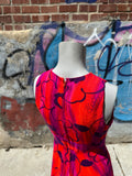Vintage Waltah Clarke’s Bark Cloth Hawaiian Dress
