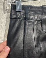 70s Gucci leather horsebit pants