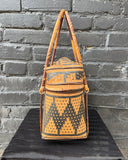 Antique Handwoven Tiruray Tribe Rattan Basket Purse