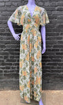 ‘70s maxi with incredible sleeves