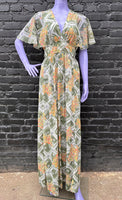 ‘70s maxi with incredible sleeves