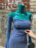 Oh Polly Dress with Detachable Sleeves & Beading