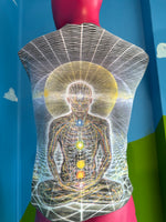 Vintage Crystal Tara Alex Grey Tank Top