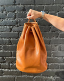 Vintage Coach Drawstring Bucket Bag