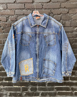 Rocawear Embroidered Jean Jacket