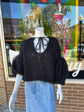 Maiami Mohair Bomber Sweater