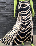 Roberto Cavalli pearl skirt