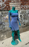 Oh Polly Dress with Detachable Sleeves & Beading