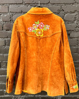 Vintage Western Suede Jacket