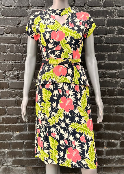 50’s Peplum Dress