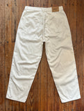 GOLF Wang Mens Pants in Ivory with Sigil Pattern
