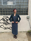 Raw Indigo Dye Denim Jacket