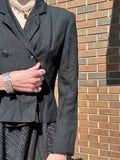 Vintage Oscar De La Renta Cropped Length Jacket