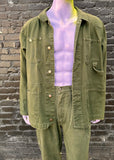 Vintage Green Denim Set