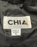 Vintage Black Suede Overalls