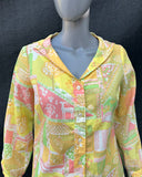 Vibrant ‘60s Dress
