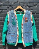 Vintage Upcycled Wrangler Cardigan