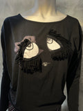 Love Moschino Long Sleeve T-shirt “Eyes”
