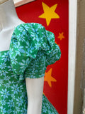 De Loreta Ruffle Sleeve Dress