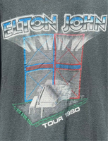 Vintage Elton John 1980 Tour Shirt