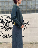 Raw Indigo Dye Denim Jacket