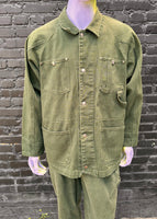 Vintage Green Denim Set