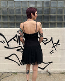 80s-90s Beaded Jessica McClintock Dress