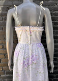 Elegant ‘70s Floral Gown