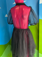 Disturbia Sheer Black Dress