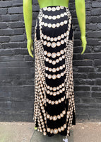 Roberto Cavalli pearl skirt