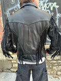 Vintage Wilson’s Leather Open Road Black Biker Jacket