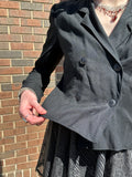 Vintage Oscar De La Renta Cropped Length Jacket