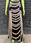 Roberto Cavalli pearl skirt
