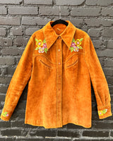 Vintage Western Suede Jacket