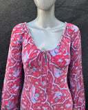 Vintage Betsey Johnson Silk Dress