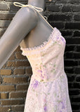 Elegant ‘70s Floral Gown