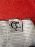 Vintage Crystal Tara Alex Grey Tank Top