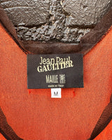 Jean Paul Gaultier Mesh Rose Top